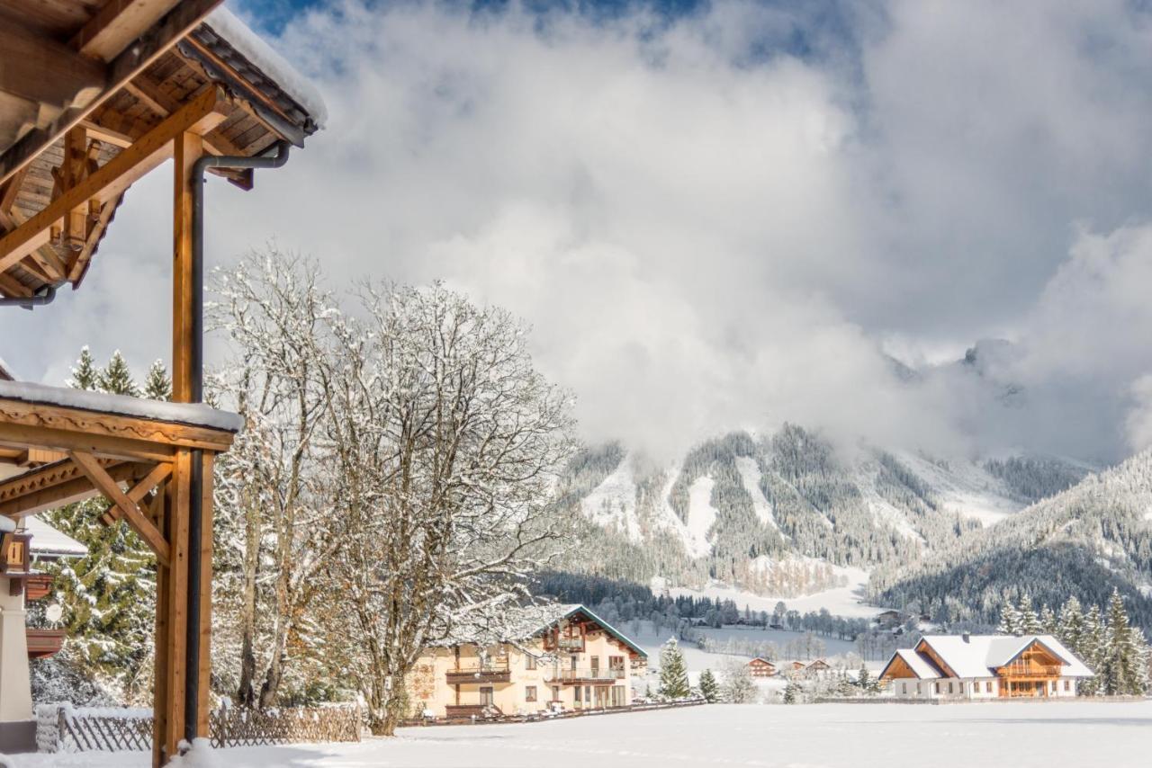 Bio-Holzhaus Und Landhaus Heimat ラムサウ・アム・ダッハシュタイン エクステリア 写真